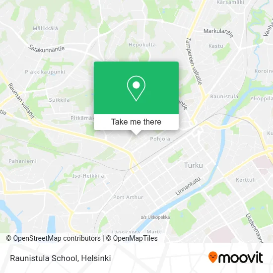 Raunistula School map