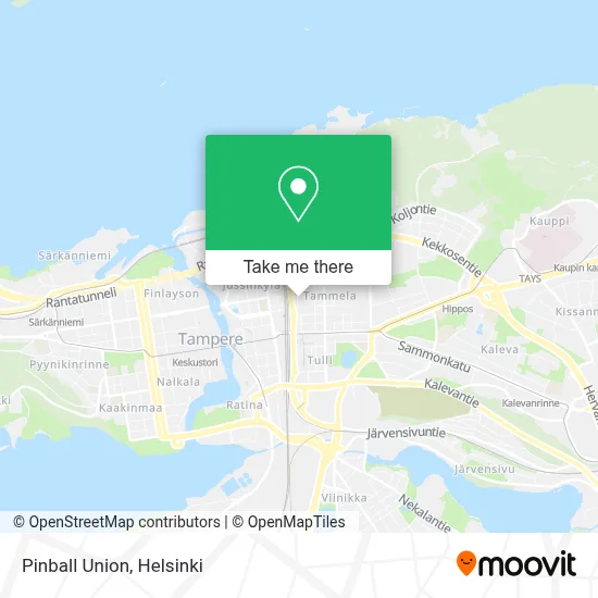 Pinball Union map