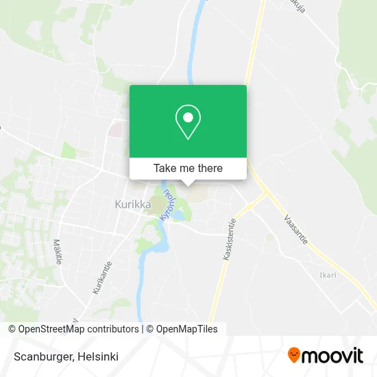 Scanburger map