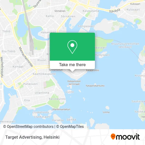 Target Advertising map