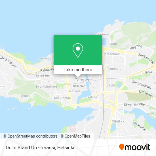 Delin Stand Up -Terassi map