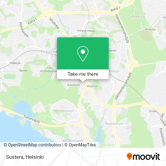 Sustera map