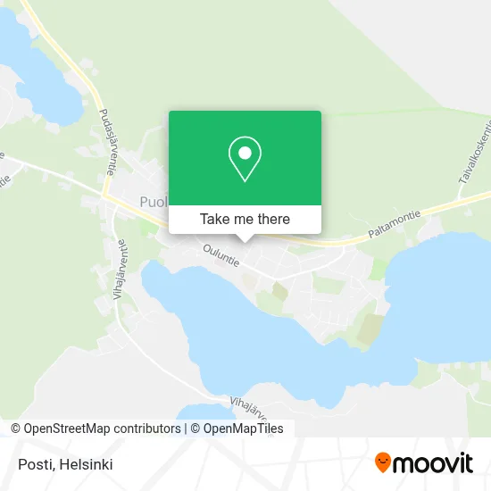 Posti map