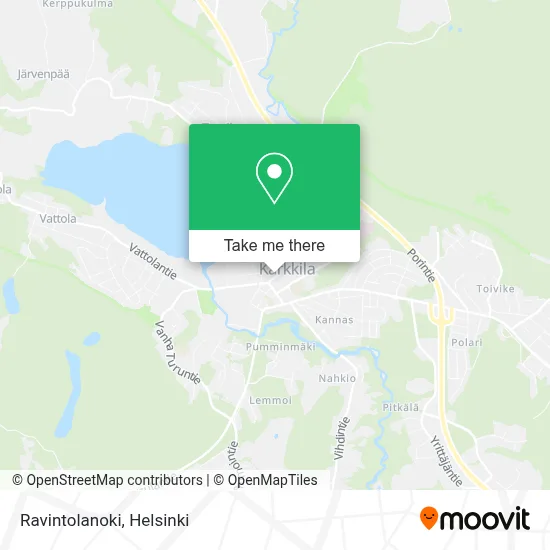 Ravintolanoki map