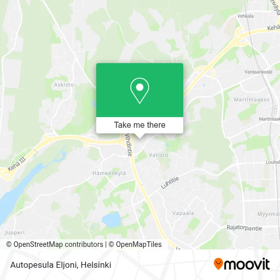Autopesula Eljoni map