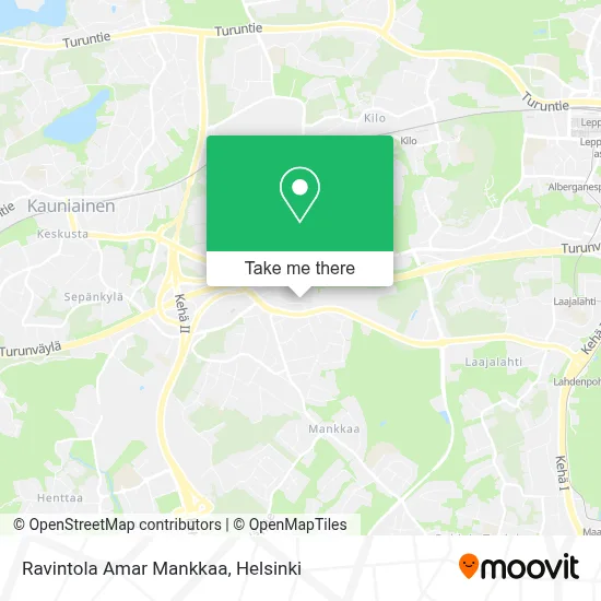 Ravintola Amar Mankkaa map
