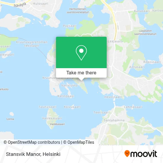Stansvik Manor map