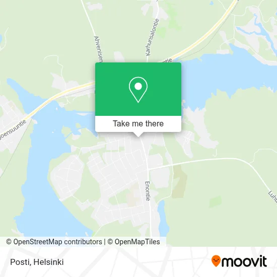 Posti map
