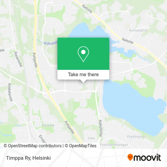 Timppa Ry map