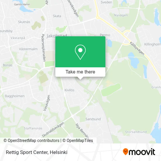 Rettig Sport Center map