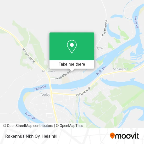 Rakennus Nkh Oy map