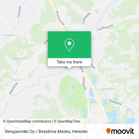 Rengasmäki Oy / Bestdrive Masku map