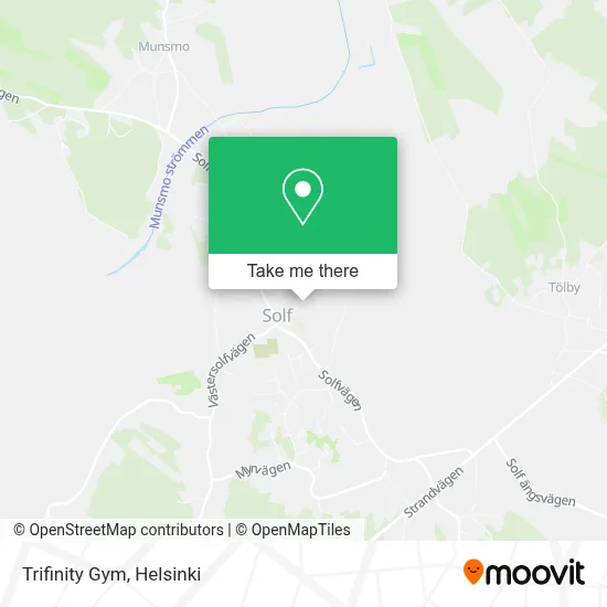 Trifinity Gym map