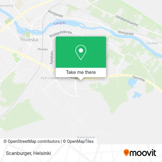 Scanburger map