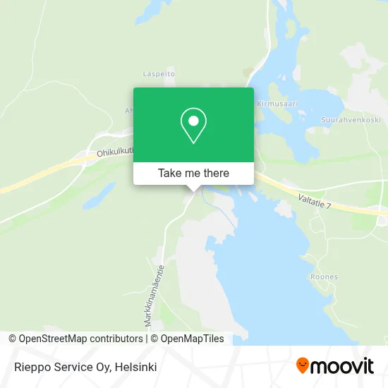 Rieppo Service Oy map