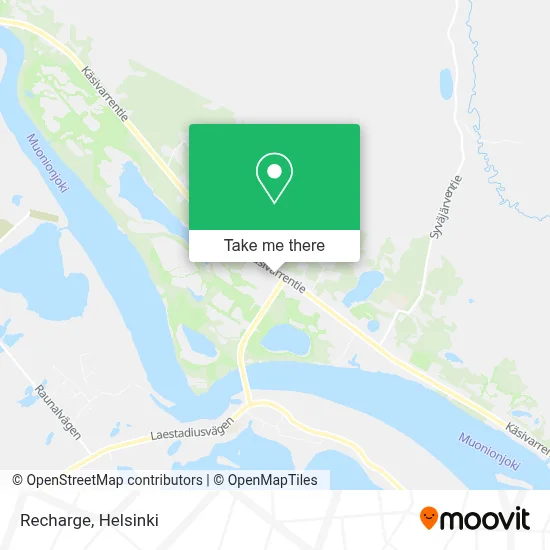 Recharge map