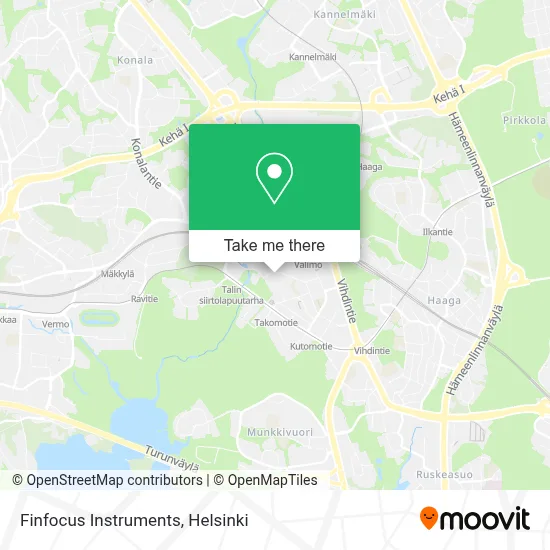 Finfocus Instruments map