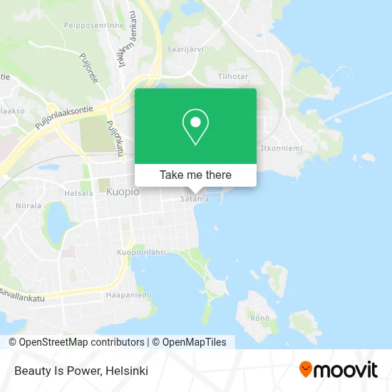 Beauty Is Power map
