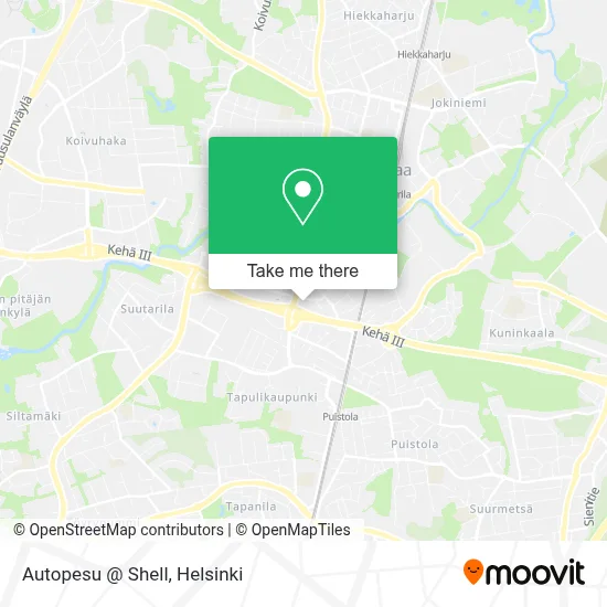 Autopesu @ Shell map