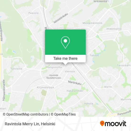 Ravintola Merry Lin map
