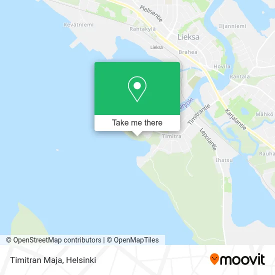 Timitran Maja map