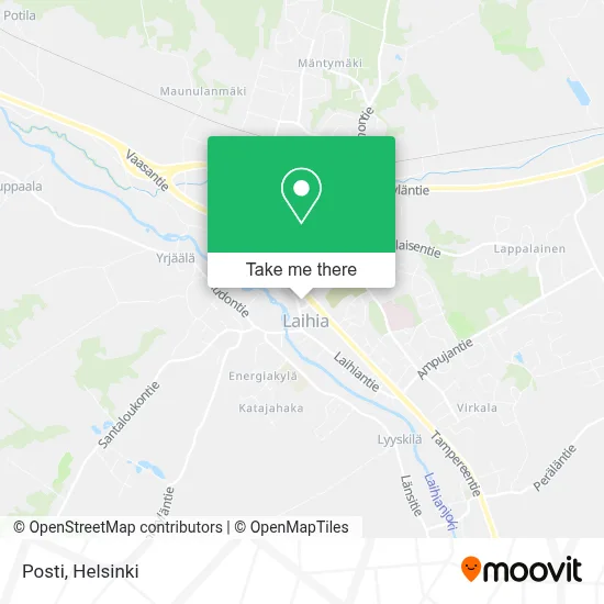 Posti map