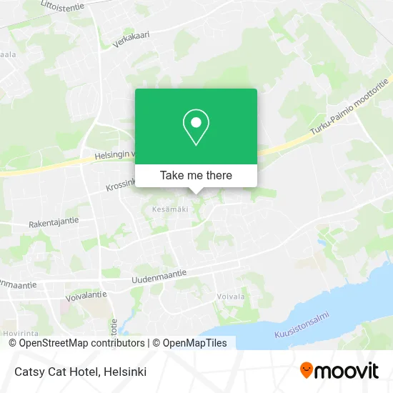 Catsy Cat Hotel map