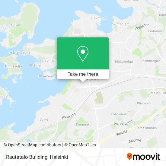 Rautatalo Building map