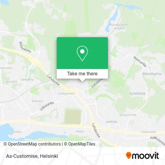 As-Customise map