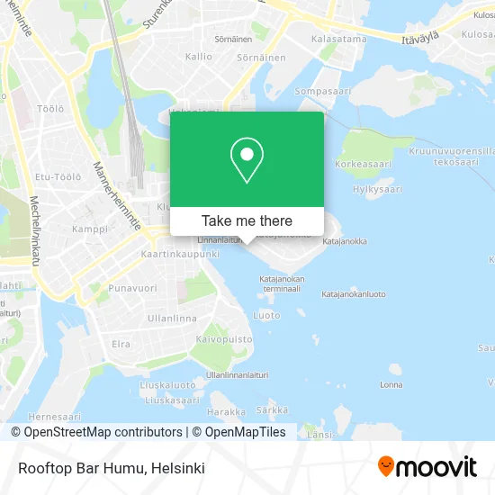 Rooftop Bar Humu map