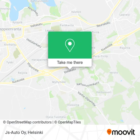 Js-Auto Oy map