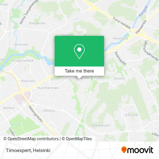 Timoexpert map