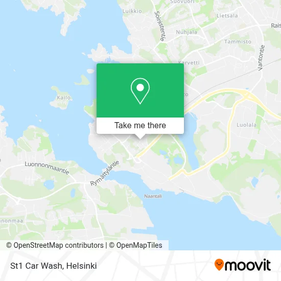 St1 Car Wash map