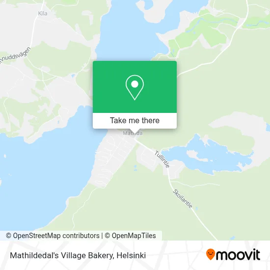 Mathildedal's Village Bakery map