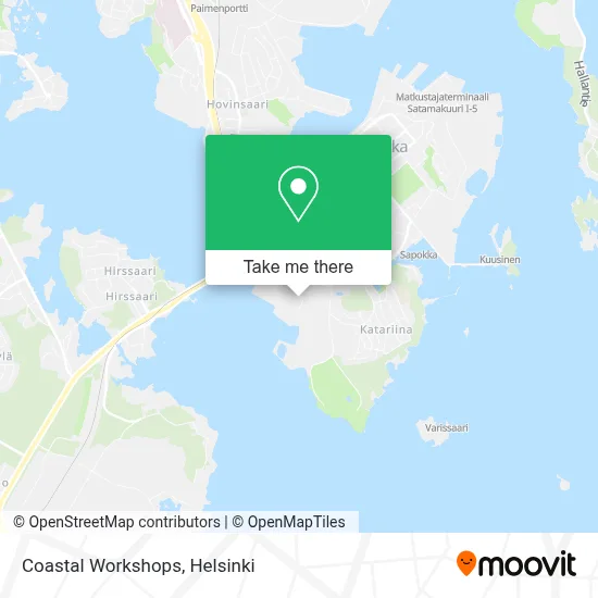 Coastal Workshops map