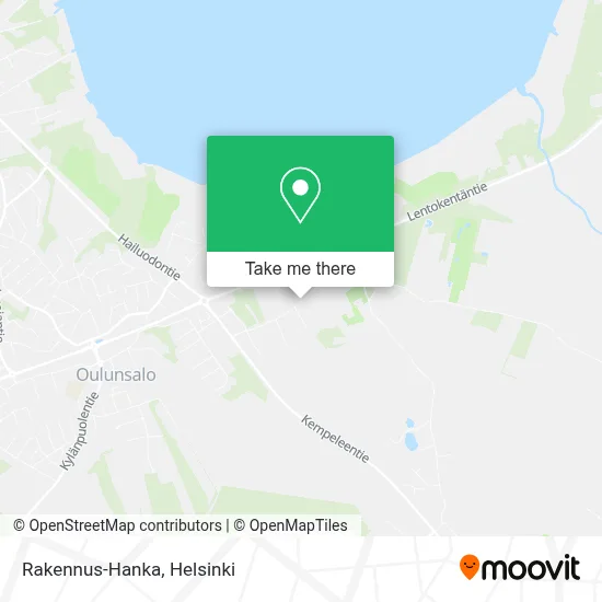 Rakennus-Hanka map