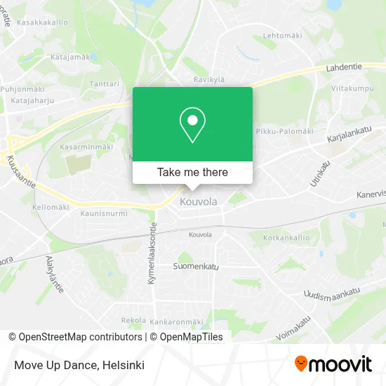Move Up Dance map