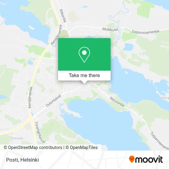 Posti map