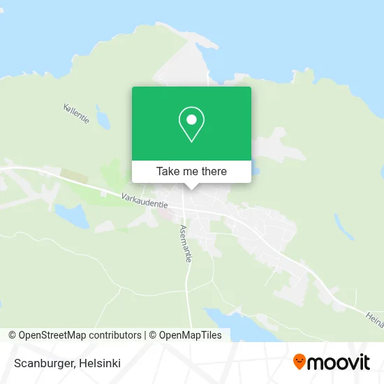 Scanburger map