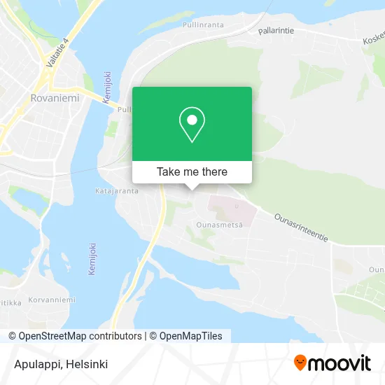 Apulappi map
