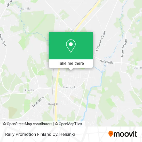 Rally Promotion Finland Oy map