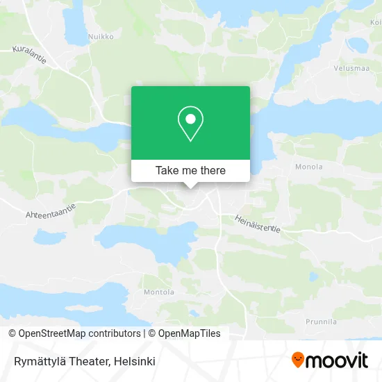 Rymättylä Theater map