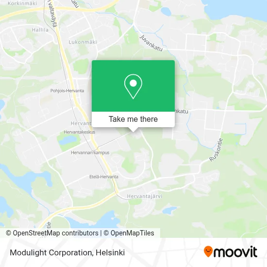 Modulight Corporation map