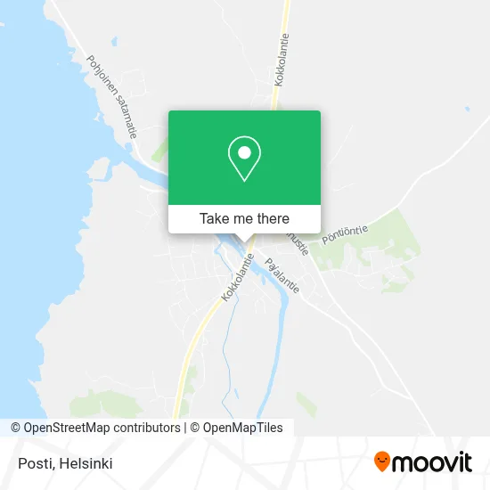 Posti map