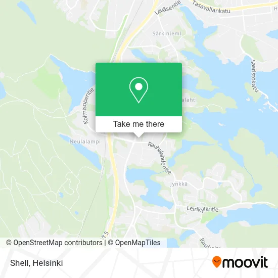 Shell map