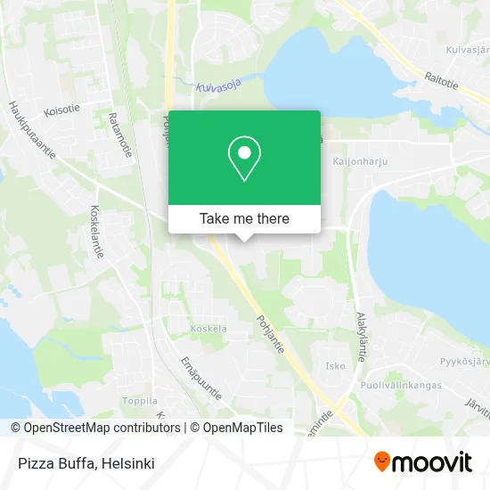 Pizza Buffa map