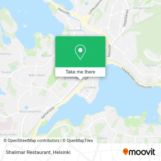 Shalimar Restaurant map
