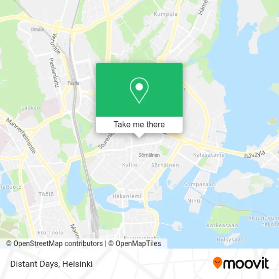 Distant Days map