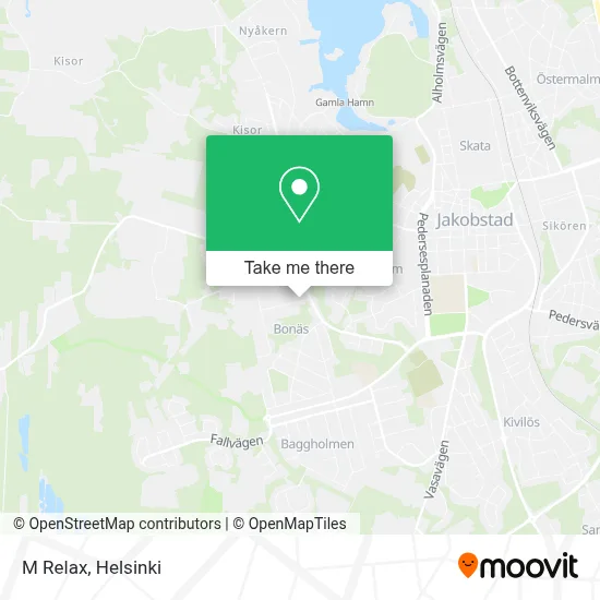 M Relax map
