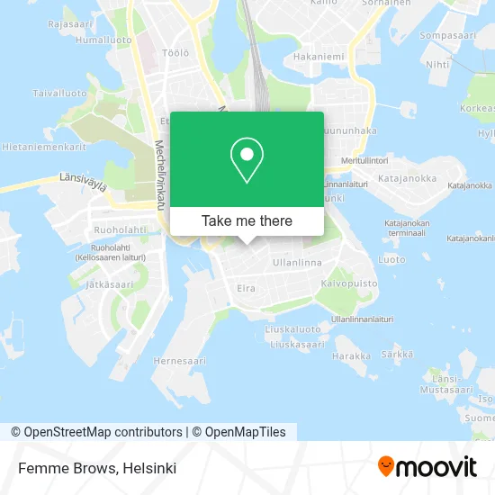 Femme Brows map